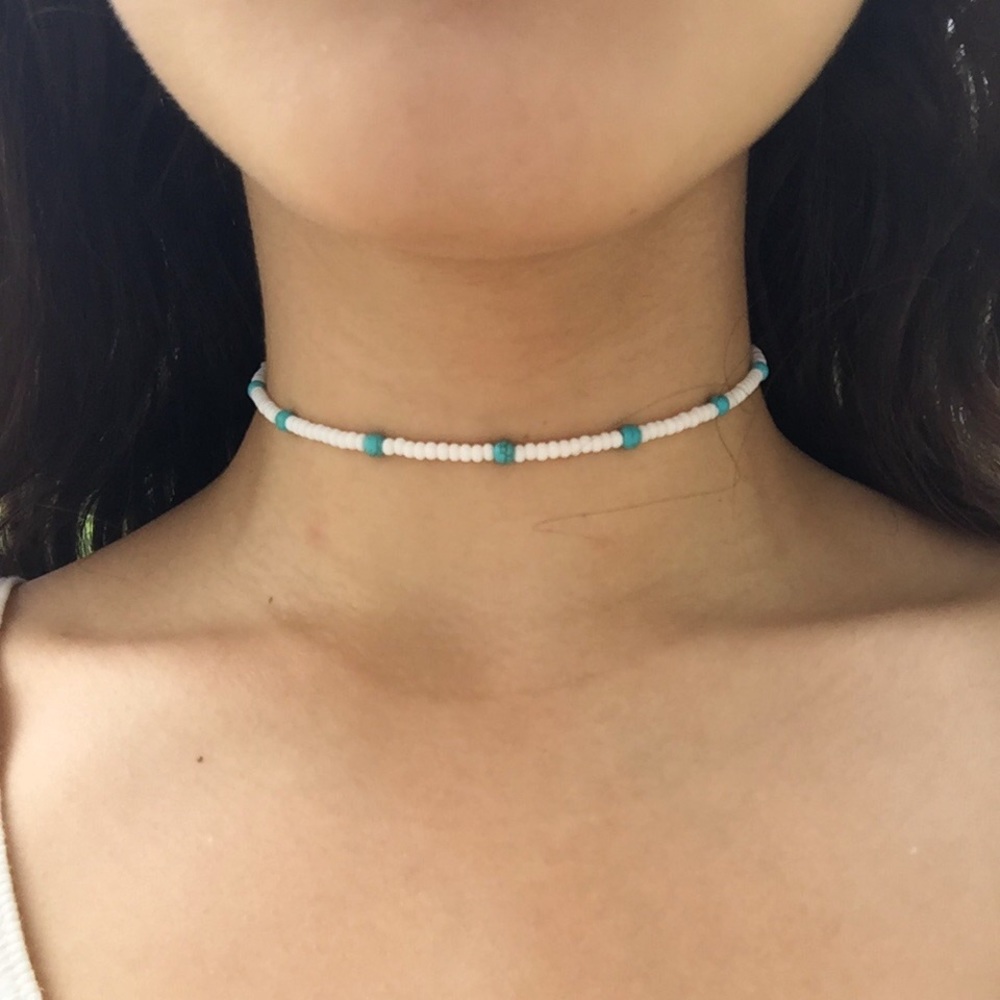 Midday Sky Choker Necklace - Picture 3 of 6